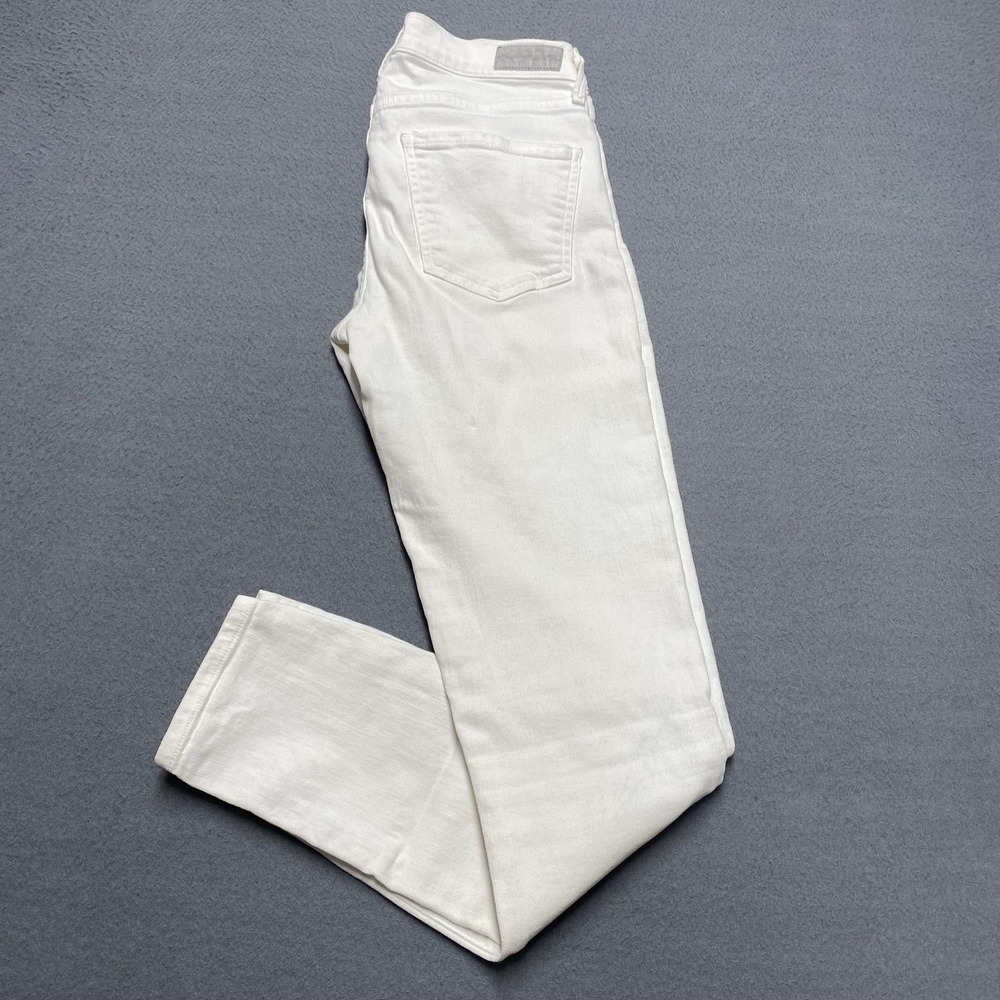 AGOLDE Sophie Jeans‎ Womens 27 White High Rise Skinny Stretch Denim Pants